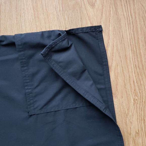 Scrubstar Premium Short Sleeve Black V-Neck Medical Scrub Top Unisex Size Small - Picture 5 of 9